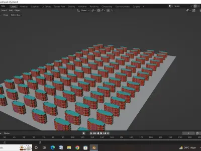 city asad Free 3D model