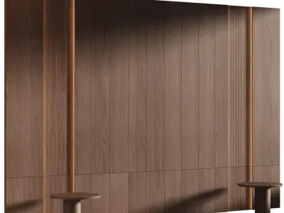 Decorative V56 Wall Panels 3D model