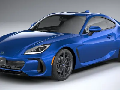 Subaru BRZ 2022 3D model