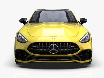 Mercedes AMG GT C192 2025  3D model