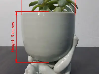  Female Planter 3D print model