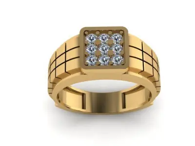 man ring free download Free 3D print model