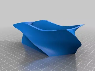 Bowl chair on table Free 3D print model purchase