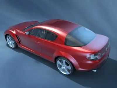 Mazda RX8 2006 3D model