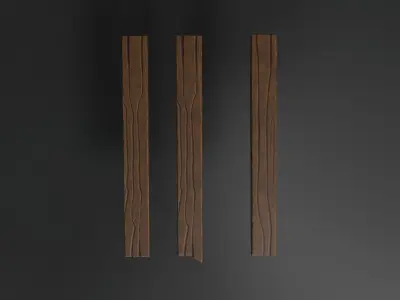 Bridge Riot Style Low-poly 3D model