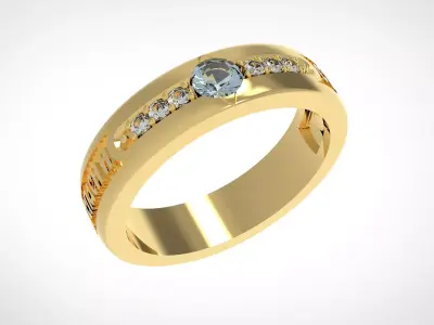 Ring Lord Save And Keep Me 3D print model