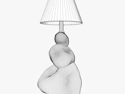 Modern Table Lamp 3D model