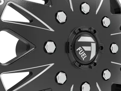 fuel off road FRONT THROTTLE wheel 3d print model 3D print model