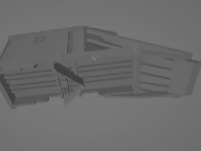 Railroad RGS Plow Flanger 02 3D print 3D print model