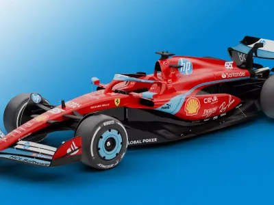 Ferrari SF-24 3D model