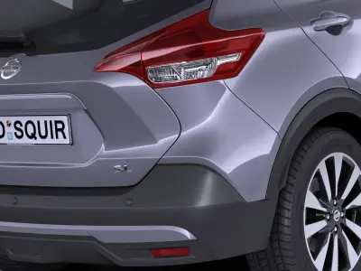 Nissan Kicks 2017 3D model