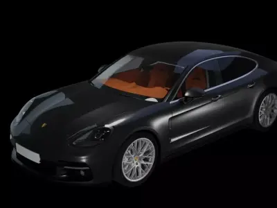 Porche Panamera S4 3D model