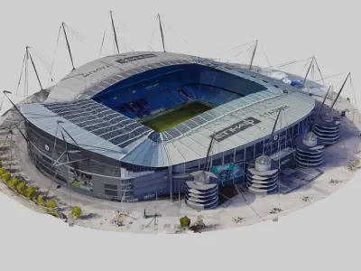 Etihad Stadium - Manchester City FC 3D model