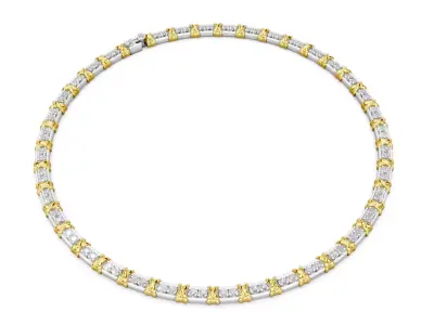  Chain Sixteen Stone by Tiffany 3D print model