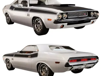 Dodge Challenger 1970 3D model
