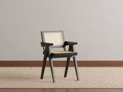 Finn Dining Armchair 3D model