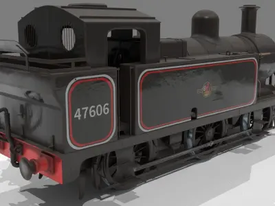 LMS Fowler Class Jinty 3D model