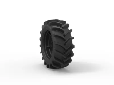  Offroad wheel 27 3D print model