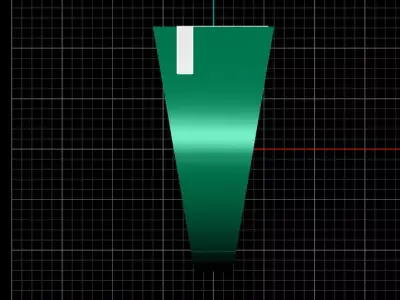 Mens Black Enamel Geometric Signet  Ring 15 3D print model