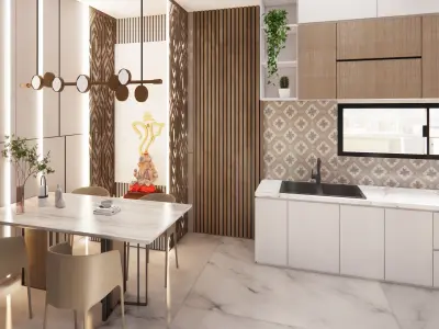 KItchen Interior Design 3D model
