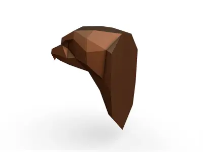 Eagle head 3D print model order