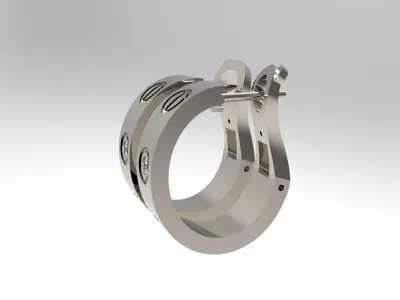 earring N - 262 3D print model