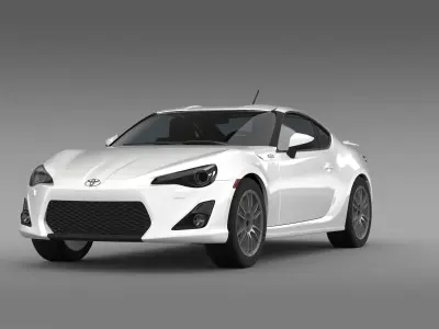 Toyota GT 86 Cup Edition 2014 3D model