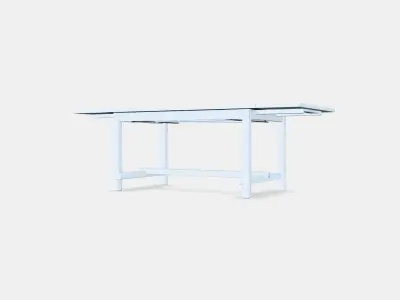NORDVIKEN extendable table Low-poly 3D model