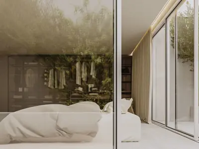 Interior Living Space 3D Visual 3D model