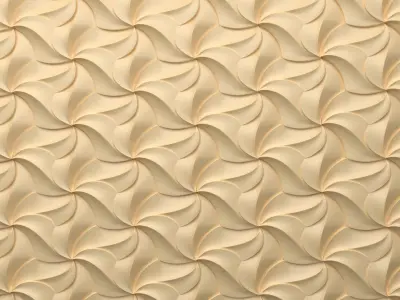 Wall Panel  3D model 01 3D model