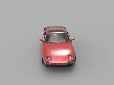 1981 Porsche 928 3D model