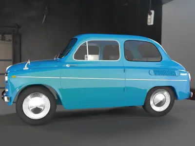 ZAZ 965 Free 3D model
