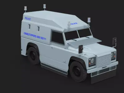 Police Tangi 3D model