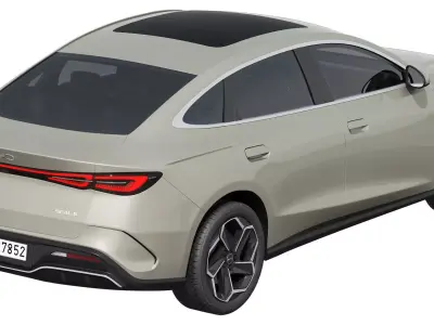 BYD Seal 6 DM-i 2025 3D model