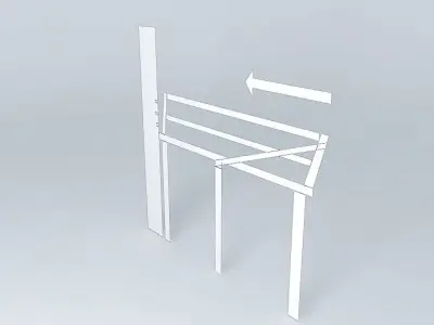 Saving 2nd Story Deck Free 3D model