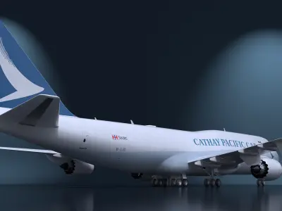  Boeing 747-8 Cathay Pacific Cargo Aircraft 