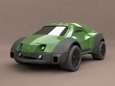 Armox concept vehicle 3D model
