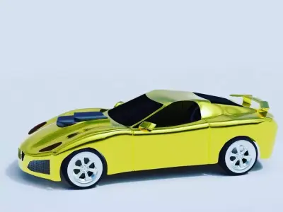 Chevrolet Corvette super car 3D model