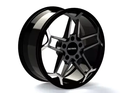 Cast rim Petrol-P1A 3D model