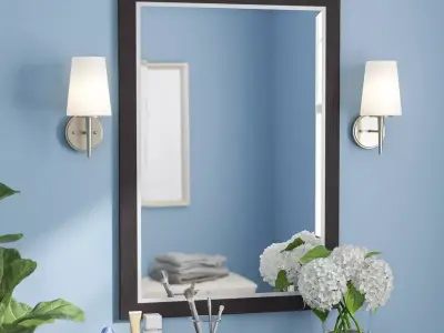 Rectangle Wall Mirror Free 3D model