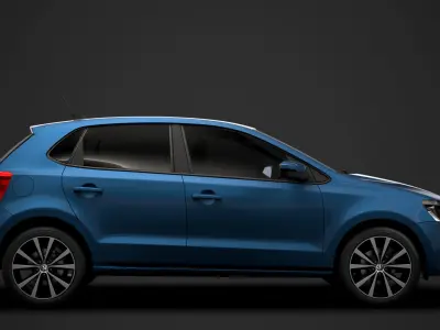 Volkswagen Polo TDI 5d Typ6C 2017 3D model