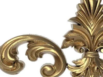  decorative pattern ready for 3D printing 3D model