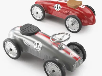 Vilac Ride On Racing Car 3D model