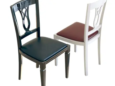 Scavolini Baccarat Dining Chair 3D model