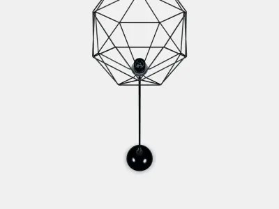 BRUNSTA - HEMMA Pendant lamp Low-poly 3D model