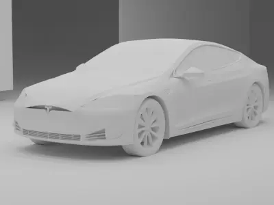 TESLA model S - 3D model 3D model
