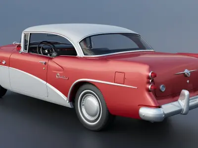 Buick Century 1954  3D print model