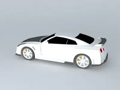 Axell Cars Nissan GT-R 3D model