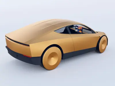 Tesla Robotaxi 3D model