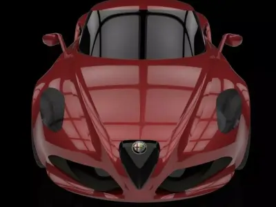 Alfa Romeo 4C 3D model